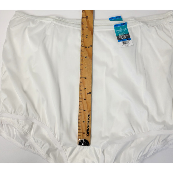 Vanity Fair Briefs Womens 2XL White Perfectly Yours Ravissant Tailored 2 Pack - Picture 7 of 10